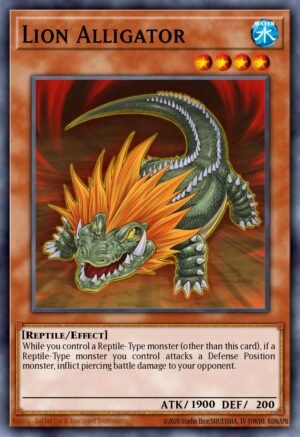 Lion Alligator - OTS Tournament Pack 16 (Common)