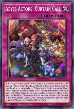Abyss Actors' Curtain Call - Legendary Duelists: White Dragon Abyss (Common)