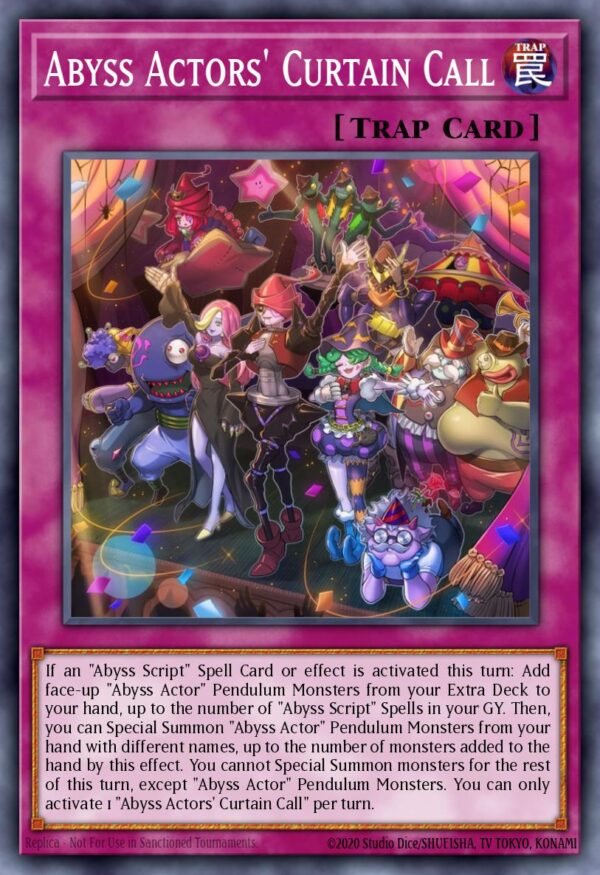 Abyss Actors' Curtain Call - Legendary Duelists: White Dragon Abyss (Common)