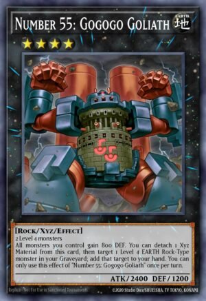 Number 55: Gogogo Goliath - World Superstars (Super Rare)