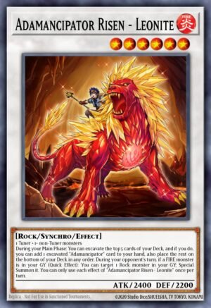 Adamancipator Risen - Leonite - 2021 Tin of Ancient Battles (Ultra Rare)