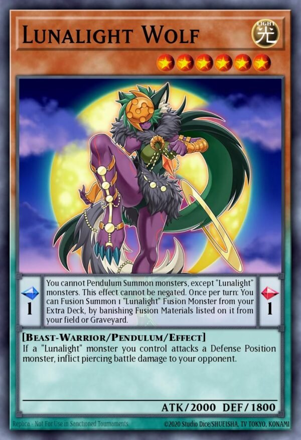 Lunalight Wolf - Shining Victories (Common)
