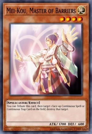 Mei-Kou, Master of Barriers - Spellcaster's Command Structure Deck (Common)