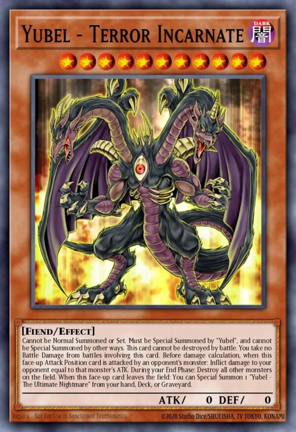 Yubel - Terror Incarnate - Battles of Legend: Chapter 1 (Ultra Rare)
