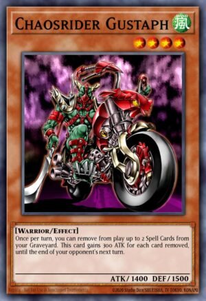 Chaosrider Gustaph - The Dark Emperor Structure Deck (Common)