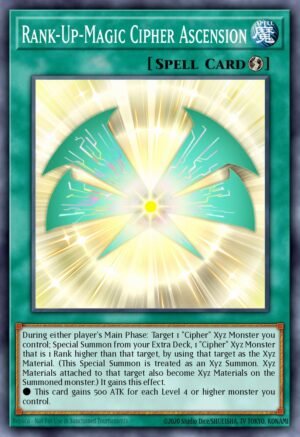 Rank-Up-Magic Cipher Ascension - Raging Tempest (Common)