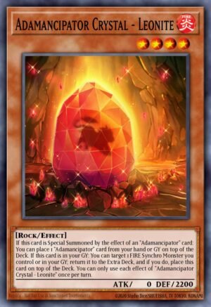Adamancipator Crystal - Leonite - 2021 Tin of Ancient Battles (Common)