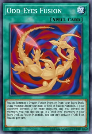 Odd-Eyes Fusion - Dimension of Chaos (Secret Rare)