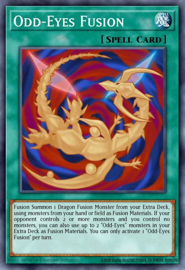 Odd-Eyes Fusion - Dimension of Chaos (Secret Rare)
