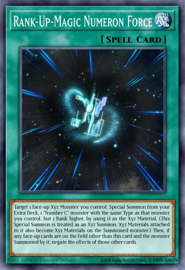 Rank-Up-Magic Numeron Force - Judgment of the Light (Ultra Rare)