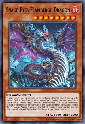 Snake-Eyes Flamberge Dragon - Quarter Century Bonanza (Platinum Secret Rare)