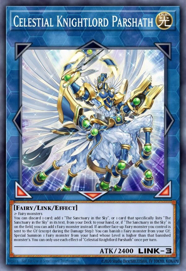 Celestial Knightlord Parshath - Duel Overload (Ultra Rare)