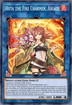 Hiita the Fire Charmer, Ablaze - OTS Tournament Pack 10 (Super Rare)