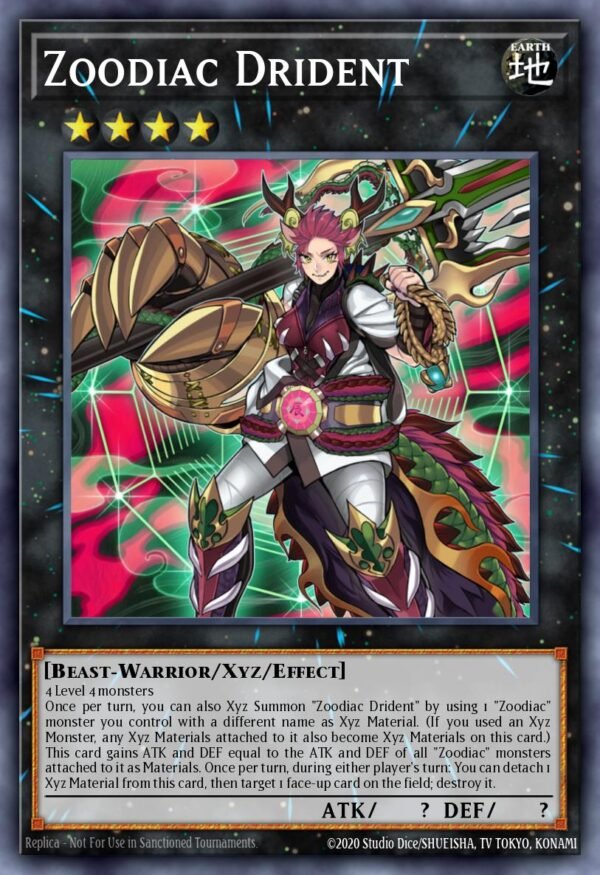 Zoodiac Drident - Raging Tempest (Secret Rare)