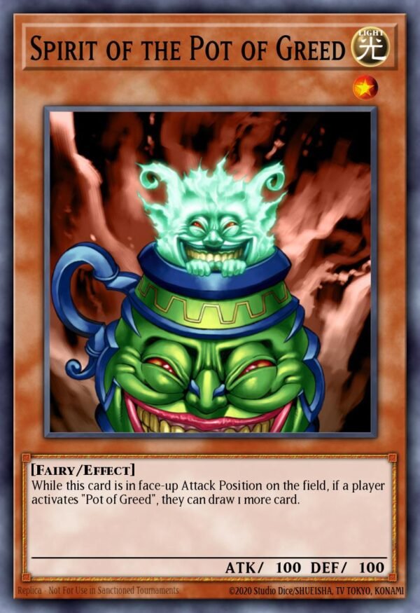 Spirit of the Pot of Greed - Invasion of Chaos (Common)