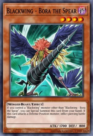 Blackwing - Bora the Spear - Legendary Duelists: White Dragon Abyss (Common)