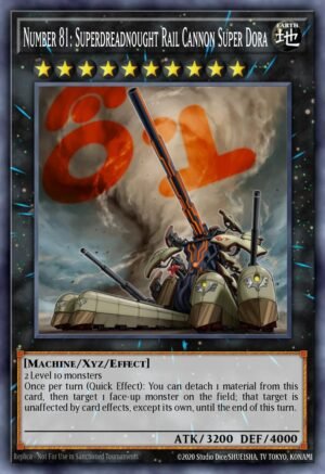 Number 81: Superdreadnought Rail Cannon Super Dora - OTS Tournament Pack 10 (Common)