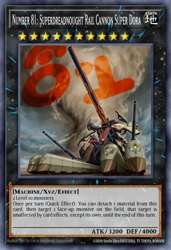 Number 81: Superdreadnought Rail Cannon Super Dora - OTS Tournament Pack 10 (Common)
