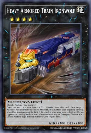Heavy Armored Train Ironwolf - Raging Tempest (Super Rare)