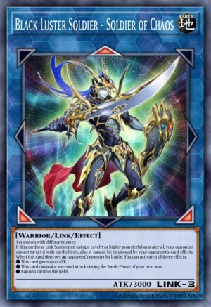 Black Luster Soldier - Soldier of Chaos - Battles of Legend: Chapter 1 (Secret Rare)