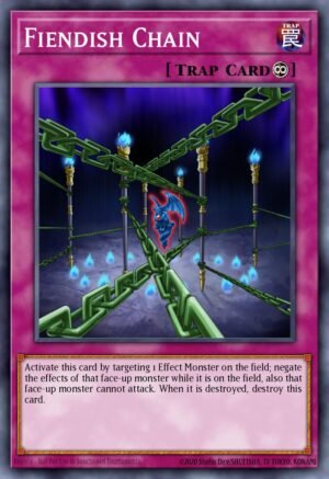 Fiendish Chain - Machine Reactor Structure Deck (Common)