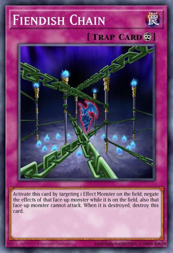 Fiendish Chain - Machine Reactor Structure Deck (Common)