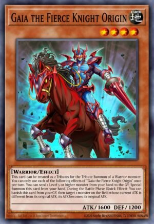 Gaia the Fierce Knight Origin - Rise of the Duelist (Super Rare)