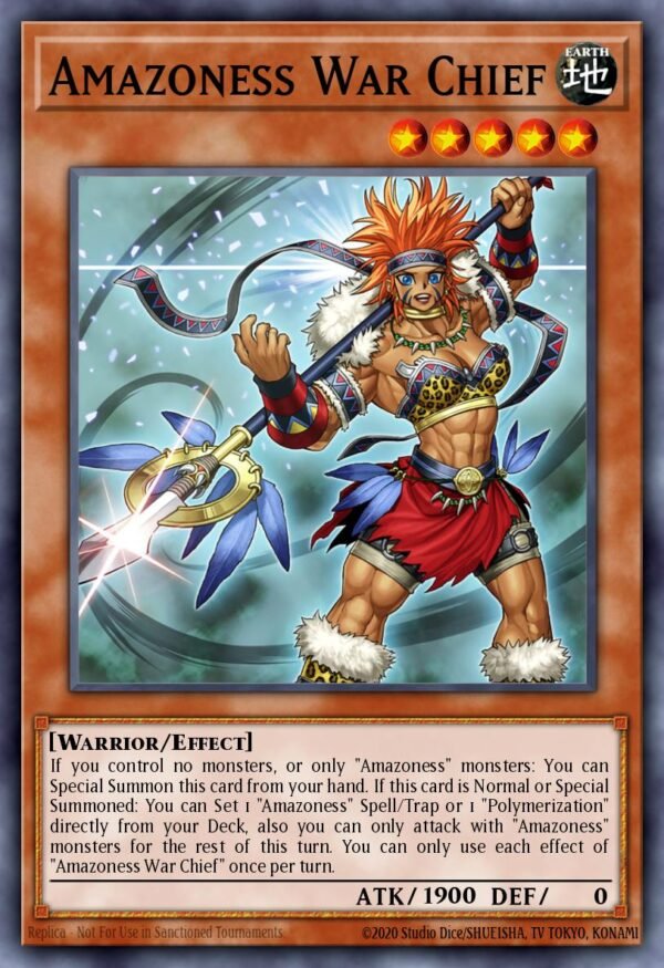 Amazoness War Chief - Darkwing Blast (Common)