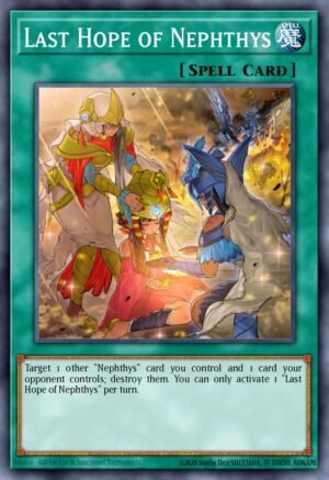 Last Hope of Nephthys - Hidden Summoners (Super Rare)