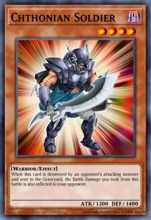 Chthonian Soldier - Elemental Energy (Ultimate Rare)