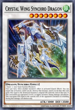 Crystal Wing Synchro Dragon - Shining Victories (Secret Rare)