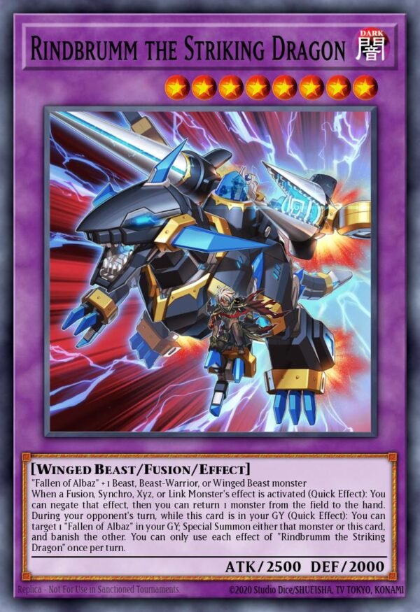 Rindbrumm the Striking Dragon - Photon Hypernova (Ultra Rare)