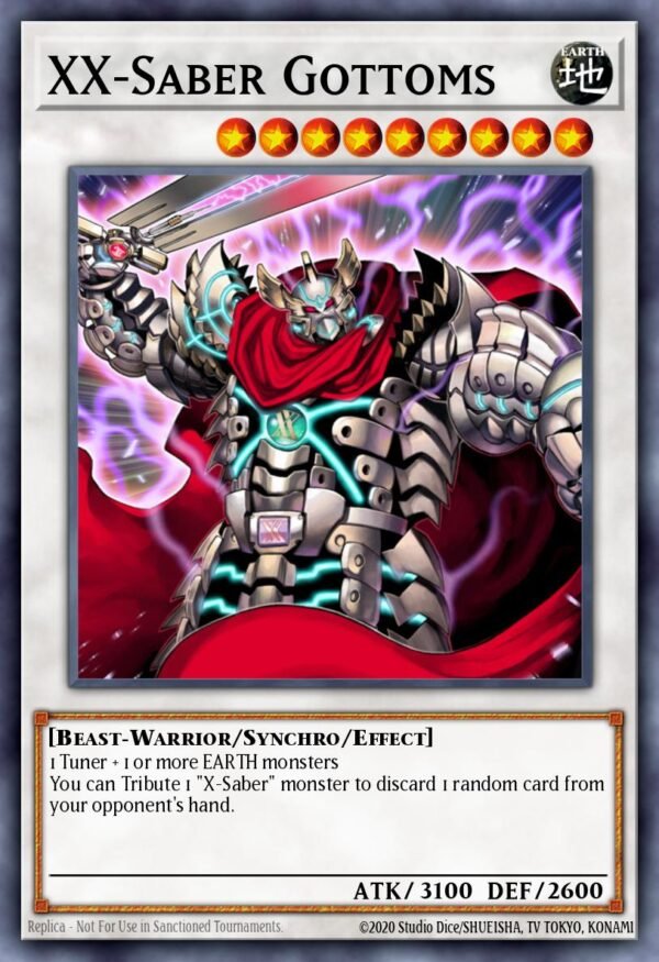 52352005-3.jpg XX-Saber Gottoms - Quarter Century Bonanza (Platinum Secret Rare)