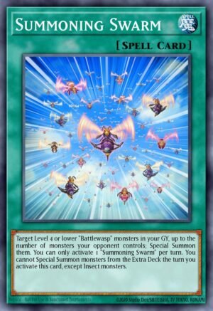 Summoning Swarm - Battles of Legend: Hero's Revenge (Ultra Rare)