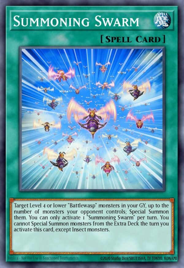 Summoning Swarm - Battles of Legend: Hero's Revenge (Ultra Rare)