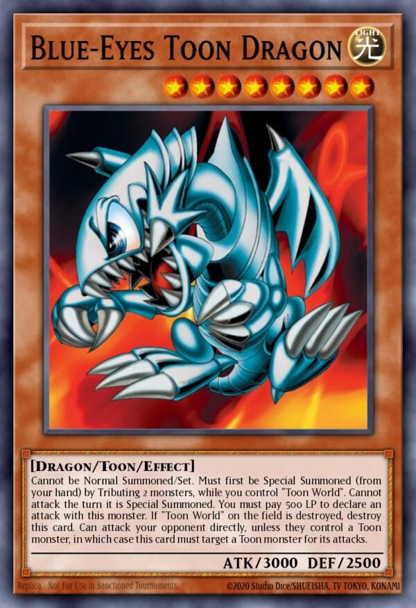 Blue-Eyes Toon Dragon - Legendary Collection 3: Yugi's World Mega Pack (Rare)