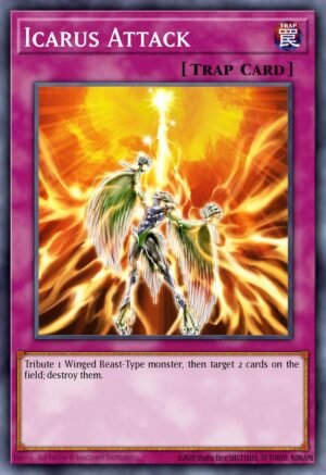 Icarus Attack - Quarter Century Bonanza (Platinum Secret Rare)