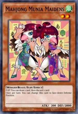 Mahjong Munia Maidens - 2018 Mega-Tin Mega Pack (Common)