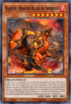 Blaster, Dragon Ruler of Infernos - Quarter Century Bonanza (Super Rare)