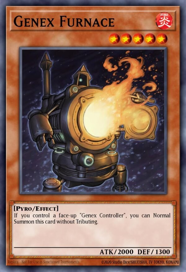 53944920.jpg Genex Furnace - Duel Terminal 2 (Duel Terminal Rare Parallel Rare)
