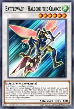 Battlewasp - Halberd the Charge - Battles of Legend: Hero's Revenge (Ultra Rare)