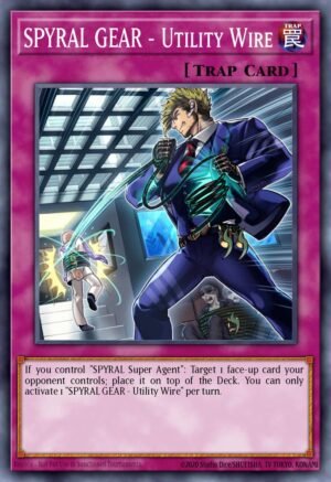 SPYRAL GEAR - Utility Wire - Raging Tempest (Super Rare)