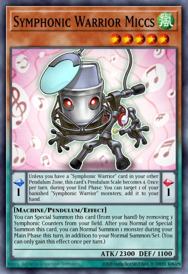 Symphonic Warrior Miccs - Raging Tempest (Common)