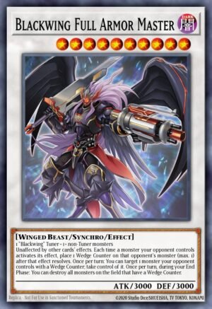 Blackwing Full Armor Master - Legendary Duelists: White Dragon Abyss (Ultra Rare)