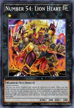 Number 54: Lion Heart - Battles of Legend: Chapter 1 (Ultra Rare)