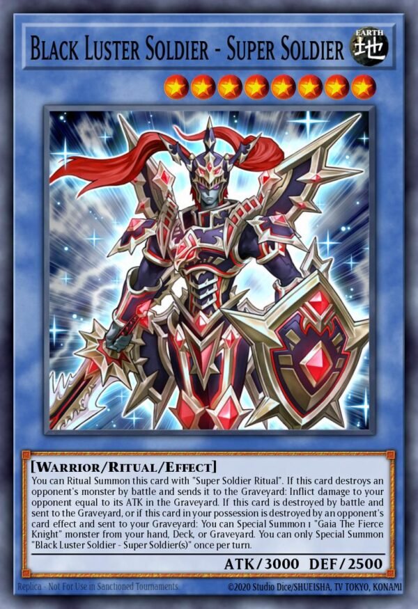 Black Luster Soldier - Super Soldier - Dimension of Chaos (Ultra Rare)