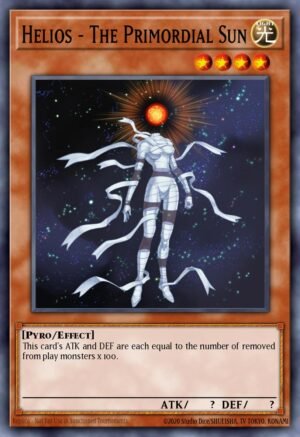 Helios - The Primordial Sun - The Dark Emperor Structure Deck (Common)