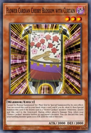 Flower Cardian Cherry Blossom with Curtain - Raging Tempest (Common)
