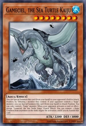 Gameciel, the Sea Turtle Kaiju - Battles of Legend: Chapter 1 (Secret Rare)