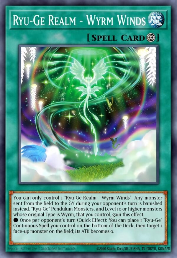 Ryu-Ge Realm - Wyrm Winds - Crossover Breakers (Super Rare)